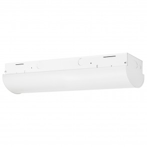 Sunlite 85471-SU LFX/EC/2 /20W/MV/D/40K 20 Watts Linear Shape 120-277 Volts 2620 Lumens Dimmable Steel & Acrylic White Finish Integrated LED Surface Indoor Linear Strip Fixtures Cool White 4000K